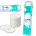 NOVITA Delikatne płatki kosmetyczne 120 sztuk