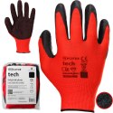 Rękawice Robocze MERCATOR Tech Red+Black Latex - 12 Par (10 - XL)
