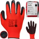 Rękawice Robocze MERCATOR Tech Red+Black Latex - 12 Par (7 - S)
