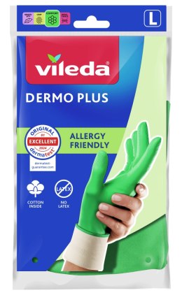 Rękawice Vileda Dermo Plus (9 - L)