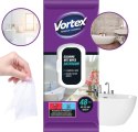 VORTEX Chusteczki nawilżane do łazienki, flip top, 48 sztuk
