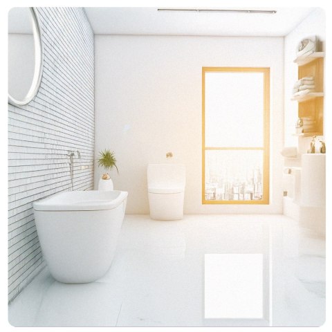 VORTEX Chusteczki nawilżane do łazienki, flip top, 48 sztuk