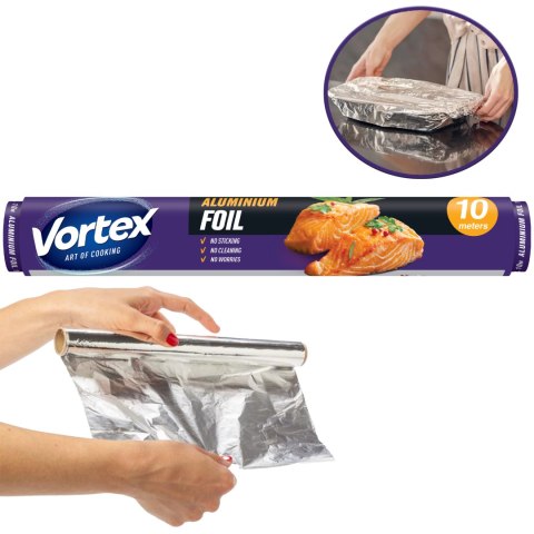 VORTEX Folia aluminiowa Standard 10 m