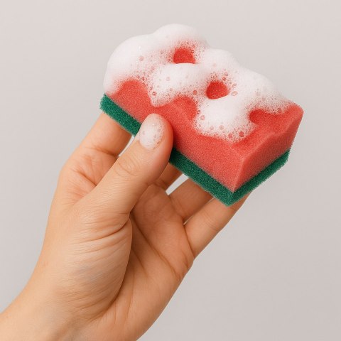 VORTEX Gąbki kuchenne 3D Wave 10 szt.