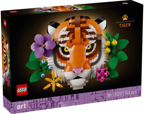 31217 - LEGO Art - Kolekcja zwierząt — tygrys