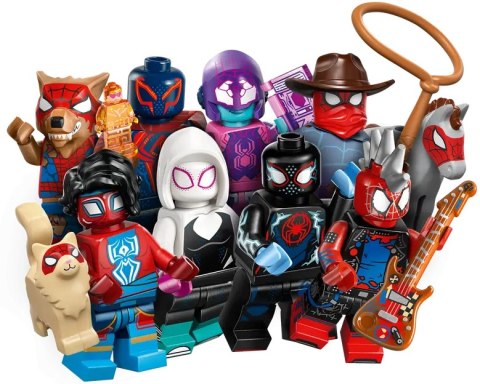 71050 - LEGO Minifigures - Spider-Man: Poprzez multiwersum - Komplet 12 szt.