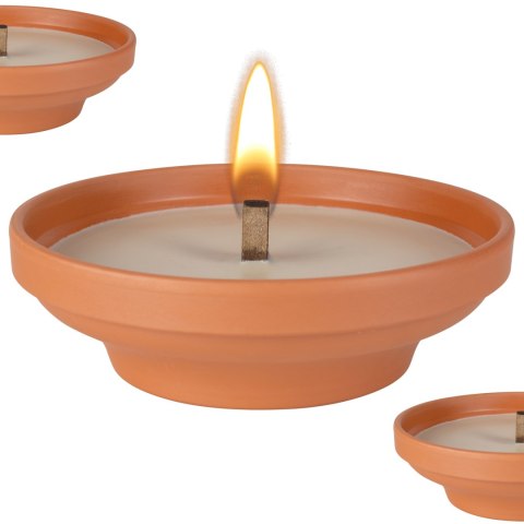 BISPOL - Znicz Ceramiczny Otwarty C004 - 1 szt.