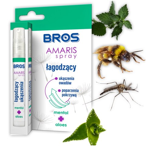 BROS - Amaris - spray łagodzący ukąszenia 9ml