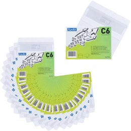 Koperta C6 Biała SK 114x162mm BANTEX 25 szt.