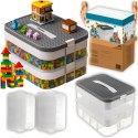 Pudełko Na Klocki- 2 Poziomy 15L Kruzzel 25756