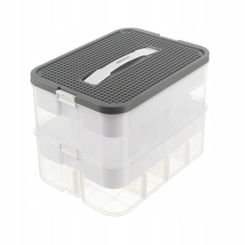 Pudełko Na Klocki- 2 Poziomy 15L Kruzzel 25756