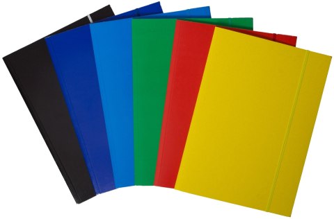 Teczka Kartonowa Lakierowana Z Gumką BANTEX A4 Granatowa