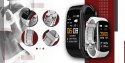 Smartband GIEWONT Fit&GO Duo GW200-2 - Black + Pasek Ice White