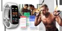 Smartband GIEWONT Fit&GO Duo GW200-2 - Black + Pasek Ice White