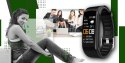 Smartband GIEWONT Fit&GO Duo GW200-5 - Black + Pasek Go Green