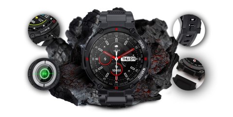 Smartwatch GIEWONT Czarny GW430-1