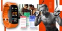 Smartband GIEWONT Fit&GO Duo GW200-9 - Black + Pasek Orange Power