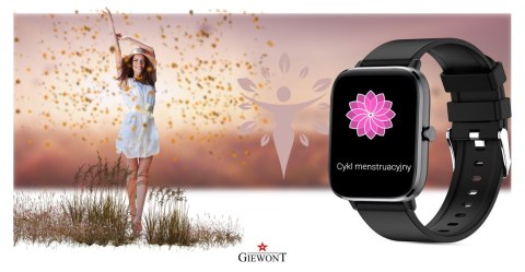 Smartwatch GIEWONT Dynamic SmartCall GW230-2 - Carbon/Carbon