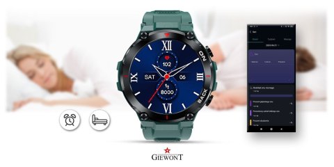 Smartwatch GIEWONT Pionier GPS GW460-2 - Sea Green