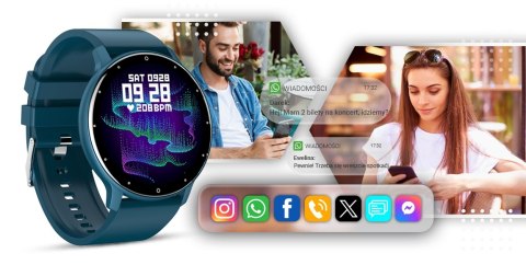Smartwatch GIEWONT Sport Around GW120-4 - Deep Ocean