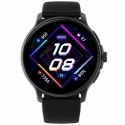 Smartwatch Damski GRAVITY GT12-1 Czarny Pasek Silikonowy + Czarna Bransoleta