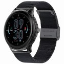 Smartwatch Damski GRAVITY GT12-2 Granatowy Pasek Silikonowy + Czarna Bransoleta