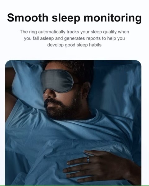 Smart Ring RUBICON R6 Gold/Silver SIZE-10(US) SMARUB325