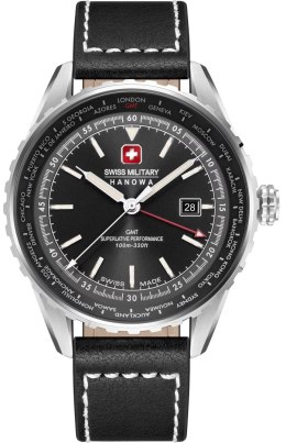 Zegarek Męski SWISS MILITARY HANOWA Afterburn GMT SMWGB0003201 + BOX