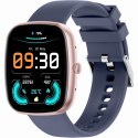 Smartwatch Damski GRAVITY GT18-3 Różowy Pasek Silikonowy + Granatowy Pasek