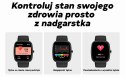 Smartwatch Damski GRAVITY GT18-3 Różowy Pasek Silikonowy + Granatowy Pasek