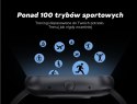 Smartwatch Damski GRAVITY GT18-5 Czarny Pasek Silikonowy + Szary Pasek