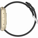 Smartwatch Damski GRAVITY GT18-7 Beżowy Pasek Silikonowy + Czarny Pasek