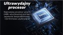Smartwatch Męski GRAVITY GT18-4 Pomarańczowy Pasek Silikonowy + Czarny Pasek