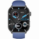 Smartwatch Męski GRAVITY GT28-3 Pasek + Bransoleta Granatowo Czarny