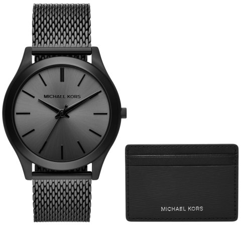 Zegarek Męski + Etui na karty MICHAEL KORS MK1085SET + BOX