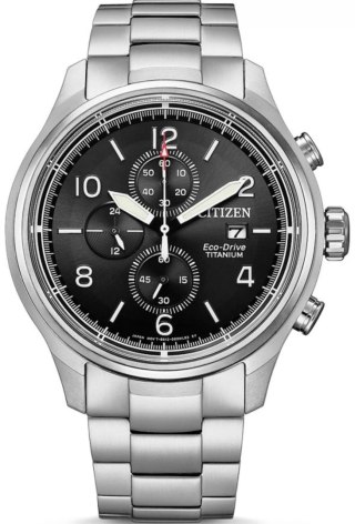 Zegarek Męski CITIZEN Super Titanium Eco-Drive CA0810-88E + BOX