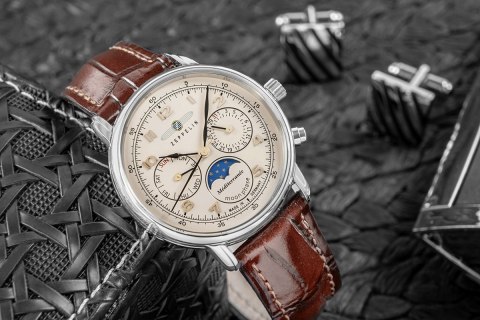 Zegarek Dęmski ZEPPELIN LZ121 Mediterranee Moonphase 9637-5 + BOX