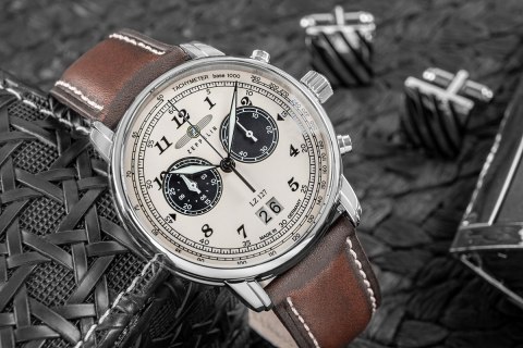 Zegarek Męski ZEPPELIN Graf Chronograph LZ 127 + BOX