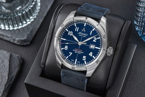Zegarek Męski Atlantic Seaflight 70351.41.55 + BOX