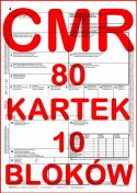 CMR List Przewozowy 80 kartek - 10 sztuk (4)