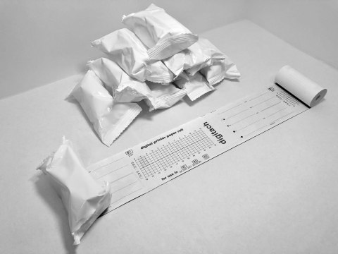 Papier do tachografu cyfrowego uniwersalny 3 rolki