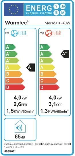 Klimatyzator przenośny WARMTEC Morso+ KP40W 4 kW