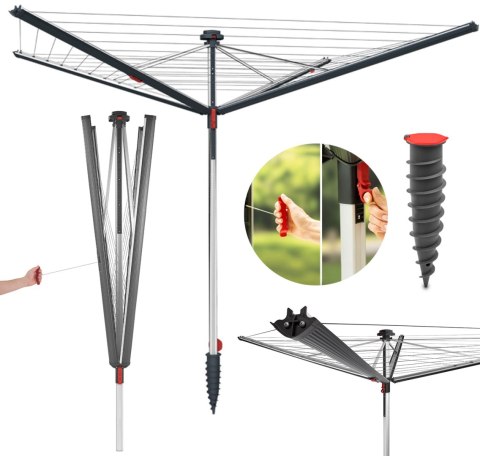 Suszarka zewnętrzna Vileda Sun-Rise Premium 50