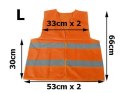 Kamizelka Odblaskowa Pomarańczowa (2XL)