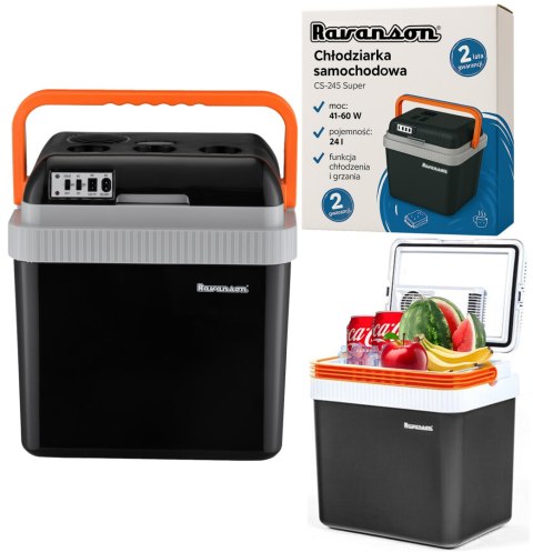 Lodówka Turystyczna Ravanson CS-24S Super