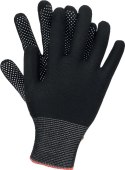 Rękawice robocze / Czarne / Rozmiar: 9 - L / OX-DOTUA_BW