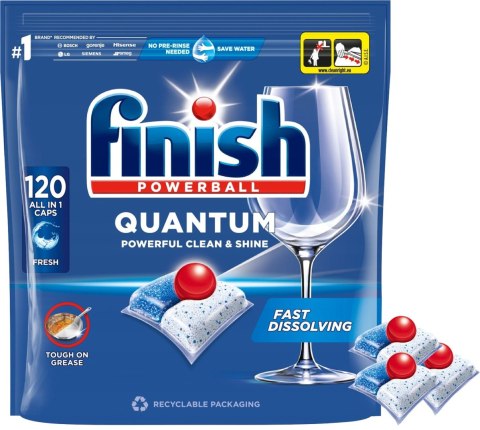 FINISH Kapsułki Quantum All-in-1 120 regular